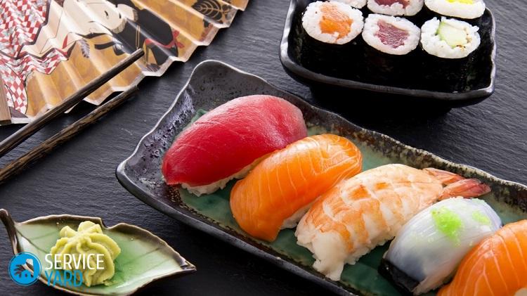www.GetBg_.net_Food ___ Seafood_Variety_of_sushi_079351_