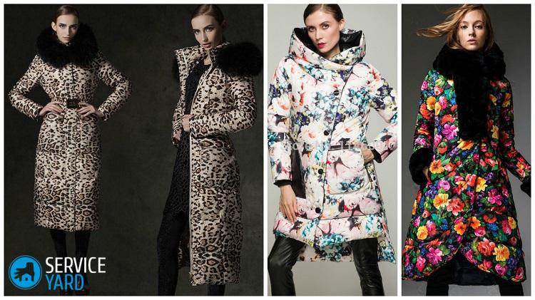 vestes à la mode imprimées